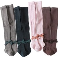 Children's Leggings Pantyhose Autumn And Winter Cute Bow Baby Tights Wholesale main image 3