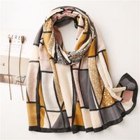 New Autumn Thin Korean Cotton And Linen Dual-use Wild Thickening Scarf main image 1