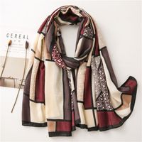 New Autumn Thin Korean Cotton And Linen Dual-use Wild Thickening Scarf main image 5