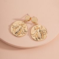 Korea's New Niche Small Bee Simple Girls Elegant Alloy Earrings Wholesale main image 4