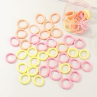 Children's Color  Rubber Band Hair Tie Creative Fabric  Head Rope Wholesale main image 6