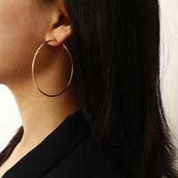 Multilateral Outline Hollow Simple Exaggerated Geometric Square Earrings Wholesale Nihaojewerly main image 1