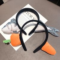 Cute Carrot Shark Korean Simple Headband Wholesale main image 1