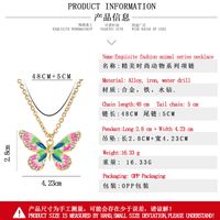 New Simple Insect Pendant Diamond Alloy Bee Necklace Fashion Wild Clavicle Chain Ornaments main image 4