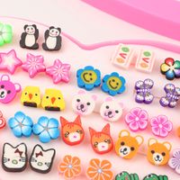 Cute  Children Korean Love Boxed Earrings Wholesale main image 5