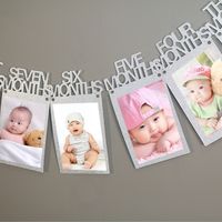 Baby Birthday Party Photo Wall Decoration Photo Pull Flag Party Supplies main image 4