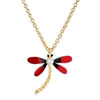 New Simple Insect Pendant Diamond Alloy Animal Necklace sku image 22