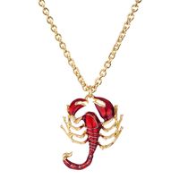 New Simple Insect Pendant Diamond Alloy Animal Necklace sku image 5