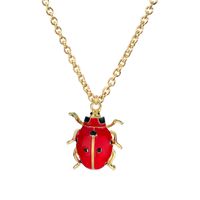 New Simple Insect Pendant Diamond Alloy Animal Necklace sku image 25