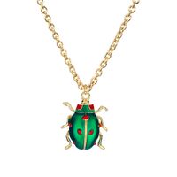 New Simple Insect Pendant Diamond Alloy Animal Necklace sku image 7