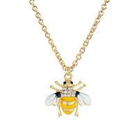 New Simple Insect Pendant Diamond Alloy Animal Necklace sku image 16