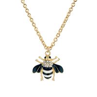 New Simple Insect Pendant Diamond Alloy Animal Necklace sku image 17