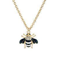 Nouveau Collier Animal En Alliage De Diamant Simple Pendentif Insecte sku image 17