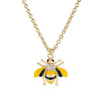 New Simple Insect Pendant Diamond Alloy Animal Necklace sku image 8