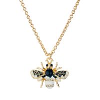 New Simple Insect Pendant Diamond Alloy Animal Necklace sku image 24