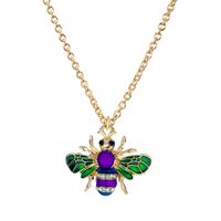 Nouveau Collier Animal En Alliage De Diamant Simple Pendentif Insecte sku image 14