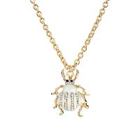 New Simple Insect Pendant Diamond Alloy Animal Necklace sku image 37