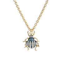 Nouveau Collier Animal En Alliage De Diamant Simple Pendentif Insecte sku image 13