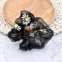 New Spring And Summer Small Daisy Hair Ring Rubber Band Wholesale sku image 4