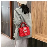 New Trendy Korean Fashion Large-capacity Messenger Small Square All-match Ladies Single Shoulder Bags main image 4