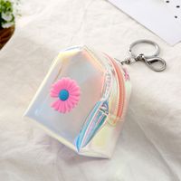 Hot-selling New Small Daisy Lady Cute Coin Purse Color Cartoon Student Storage Coin Bag Wholesale sku image 3