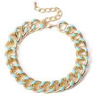 Fashion Retro Simple Aluminum Chain Geometric Fantasy Clavicle Necklace For Women main image 6