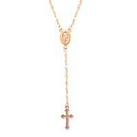 Fashion Cross Christian Jesus Easter Jewelry Sexy Tassel Women's Clavicle Chain Pendant main image 1
