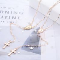 Fashion Cross Christian Jesus Easter Jewelry Sexy Tassel Women's Clavicle Chain Pendant main image 4