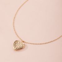 Mode Liebe Geformte Einfache Exquisite Legierung Halskette Für Frauen Großhandel main image 5