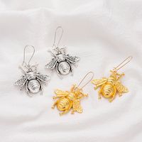 New Ear Jewelry Alloy Retro Insect Bee Earrings Wholesale Nihaojewelry main image 4
