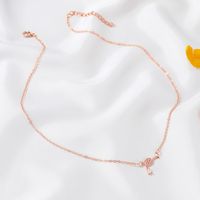 Nouvelle Mode Zircon Amour Bouteille De Vin Rouge Tasse Clavicule Chaîne Gobelet Collier Pour Les Femmes main image 4