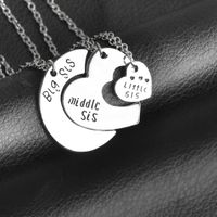 Hot Sale Fashion Sister Little Middle Alloy Necklace For Women main image 1