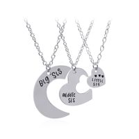 Hot Sale Fashion Sister Little Middle Alloy Necklace For Women main image 6