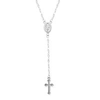 Fashion Cross Christian Jesus Easter Jewelry Sexy Tassel Women's Clavicle Chain Pendant sku image 2