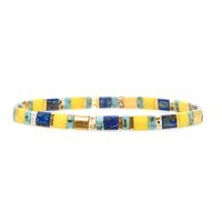 European And American Bohemian Seaside Beach Couple Woven Bracelet Nhgw139143 sku image 1