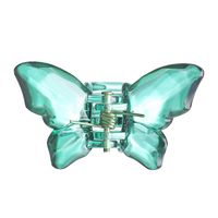 Pure Color Butterfly Girl Hair Trim  With Teeth Bangs Clip Wholesale main image 5
