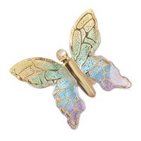 Sweet Butterfly Hairpin Nostalgic Chinese Style Purple Girl Hair Accessories Wholesale main image 6