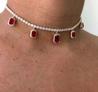 Fashion New Diamond Chain Alloy Pendant Women's Necklace main image 1