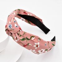 Fashion New Daisy Korean Fabric Flower Hot-saling Retro  Headband Wholesale main image 4