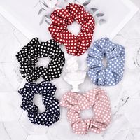 New Classic Wave Point Hair Rubber Band Wave Point Hair Ring Wholesale Nihaojewelry main image 2