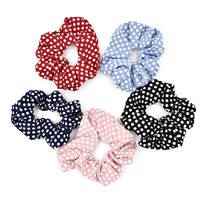 New Classic Wave Point Hair Rubber Band Wave Point Hair Ring Wholesale Nihaojewelry main image 4