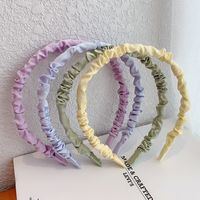 Korean New Chiffon Puff Korean Girls Cute Pressure Hair Band Headband For Women main image 4