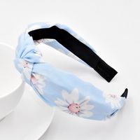 Fashion New Daisy Korean Fabric Flower Hot-saling Retro  Headband Wholesale sku image 2
