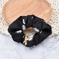 Nueva Imitación De Seda De Margarita Lazo Para El Cabello Flor Cabeza De Cabello Cuerda Para El Cabello Scrunchies Al Por Mayor Nihaojewelry sku image 4