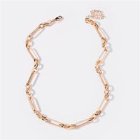New Fashion Jewelry Handmade Chain Women's Mid-length Necklace sku image 1