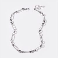 New Fashion Jewelry Handmade Chain Women's Mid-length Necklace sku image 2