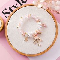 Alloy Korea Flowers Bracelet  (a Pink Flower)  Fashion Jewelry Nhms2379-a-pink-flower sku image 4