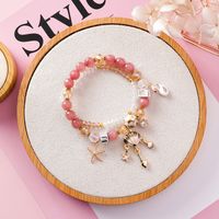 Alloy Korea Flowers Bracelet  (a Pink Flower)  Fashion Jewelry Nhms2379-a-pink-flower sku image 5