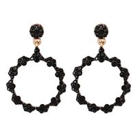 Alloy Fashion Geometric Earring  (black)  Fashion Jewelry Nhjj5622-black sku image 1