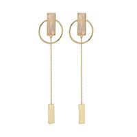 Alloy Fashion Geometric Earring  (white-1)  Fashion Jewelry Nhqd6373-white-1 sku image 1